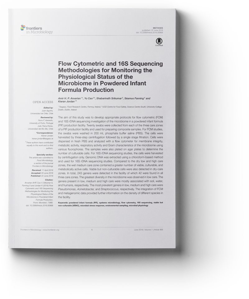 frontiers in microbiology journal Flow Cytometric and 16S Sequencing Methodologies