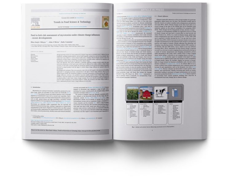 mycotoxins under climate change influences