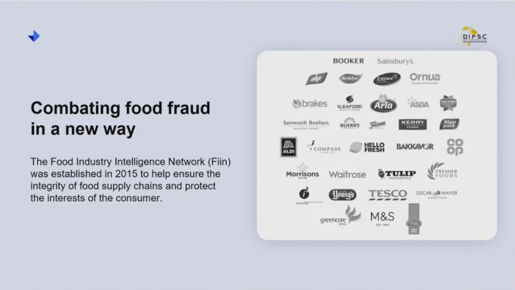 fiin food industry intelligence network combating food fraud with data sharing