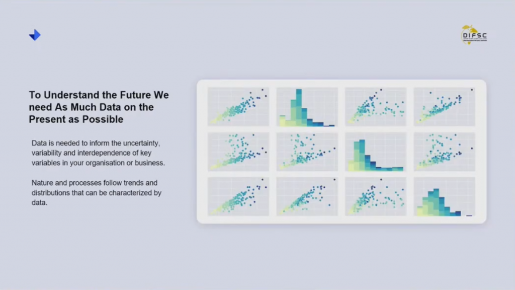 needing data to plan the future