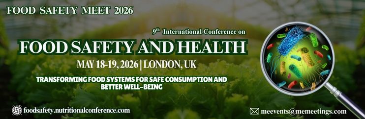 9th International Conference on Food Safety and Health